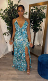 Ruffle Maxi Dress
