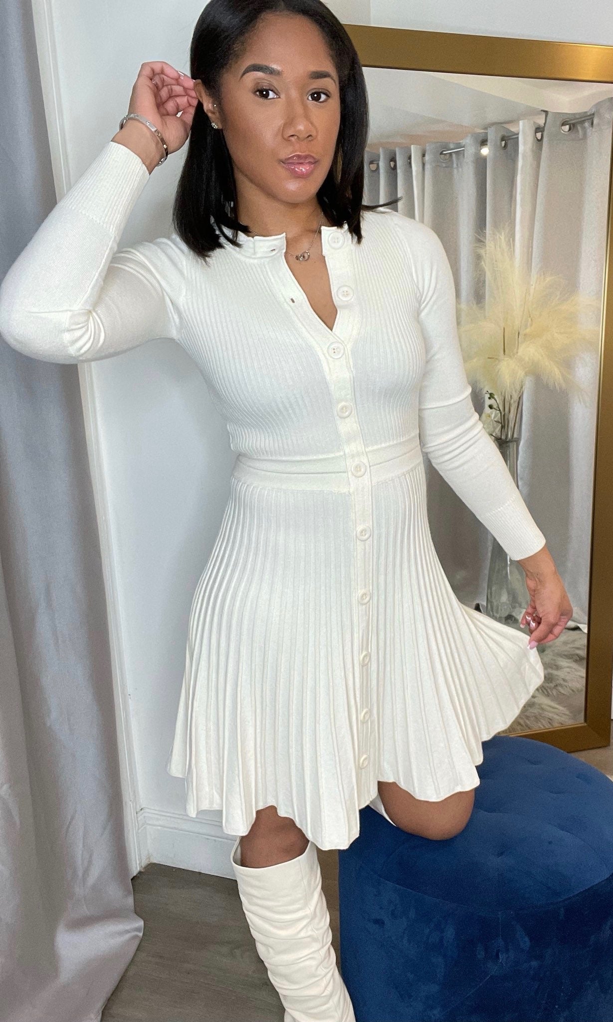 Baby Doll Knit Dress