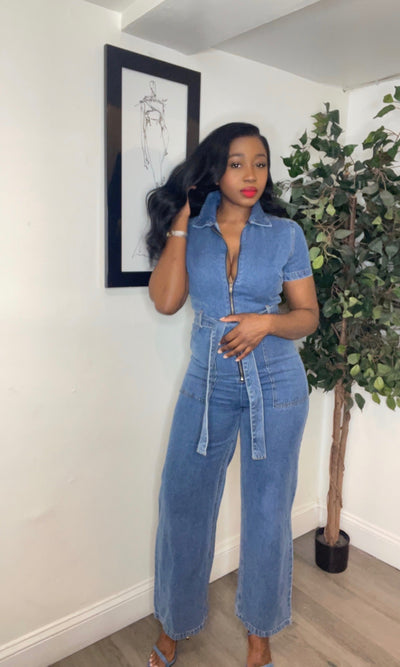 Denim Jumpsuit