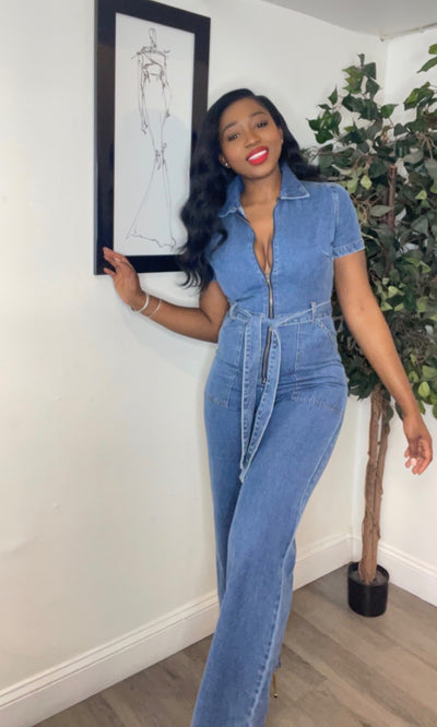 Denim Jumpsuit