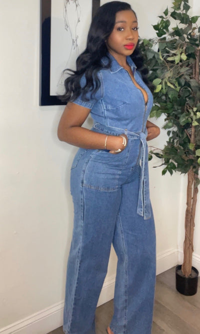 Denim Jumpsuit