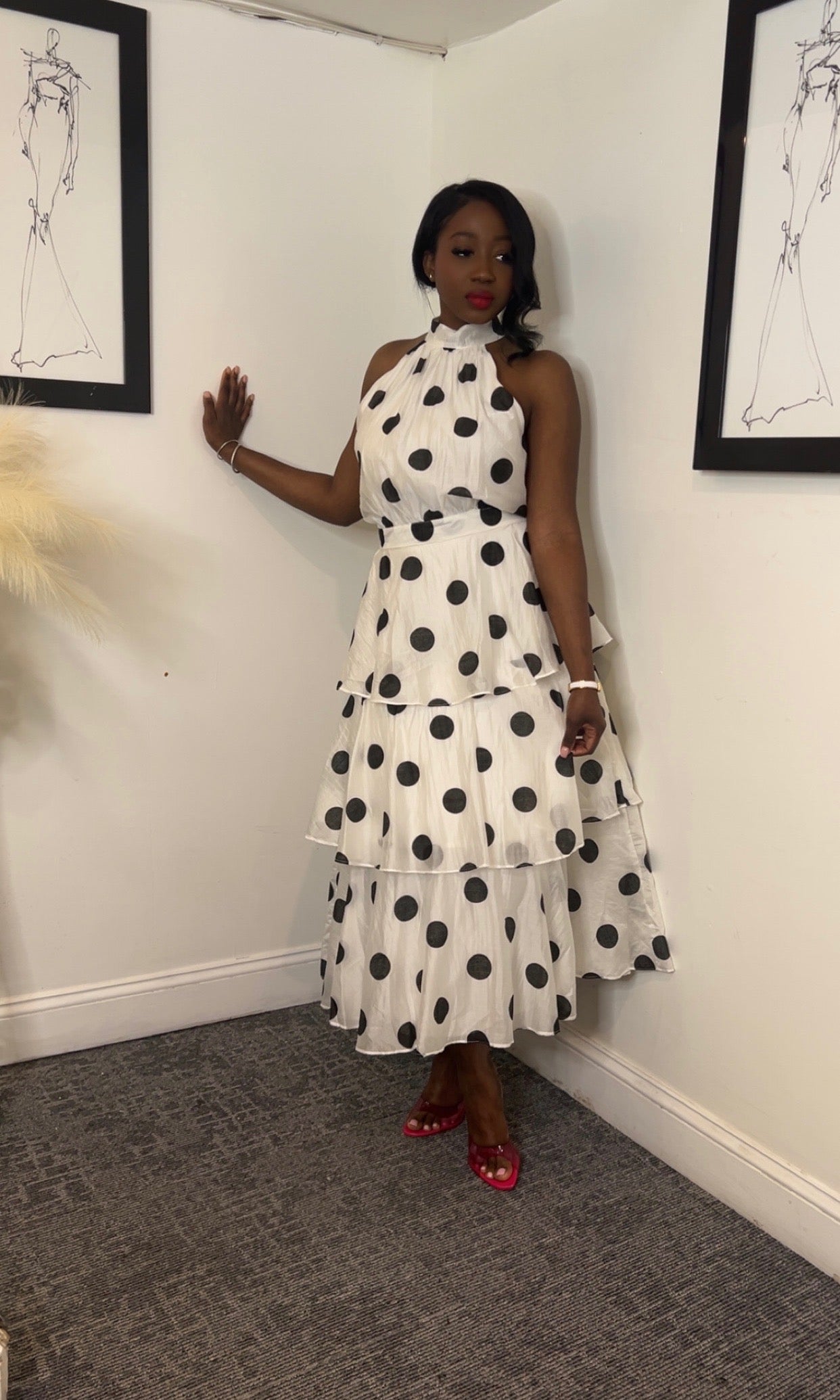Polka Dot Matching Set