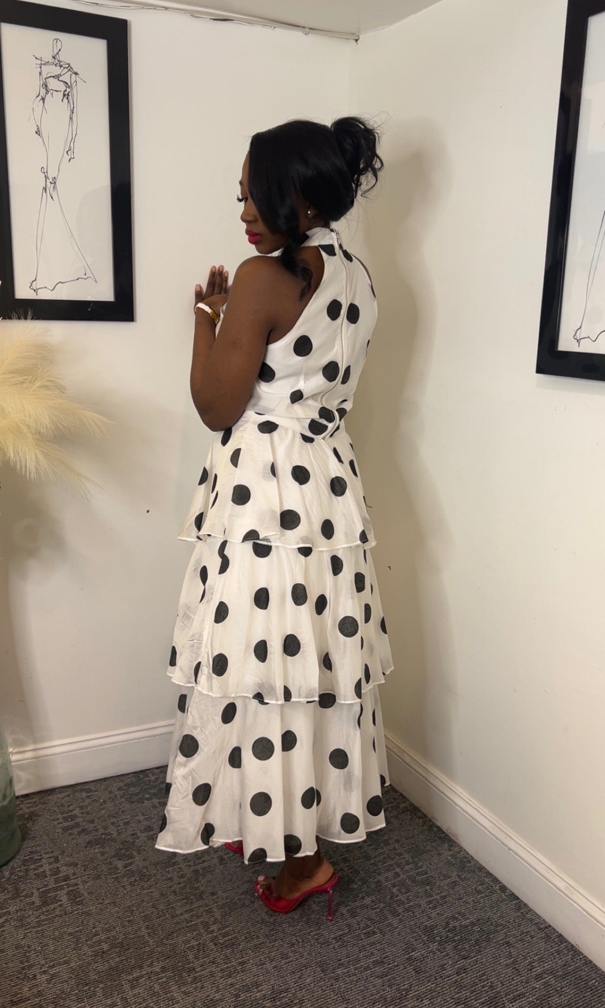 Polka Dot Matching Set