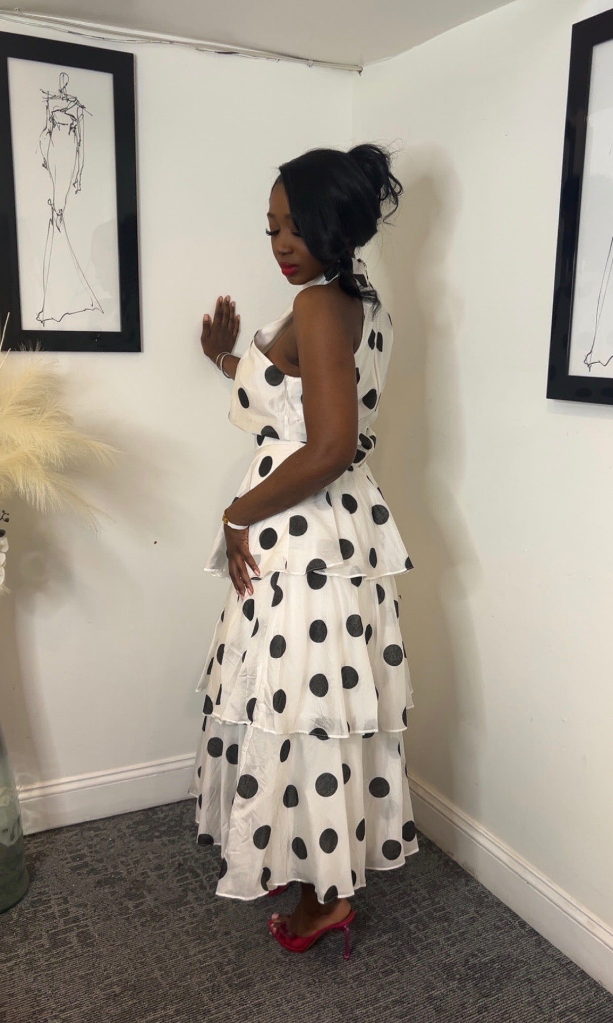 Polka Dot Matching Set