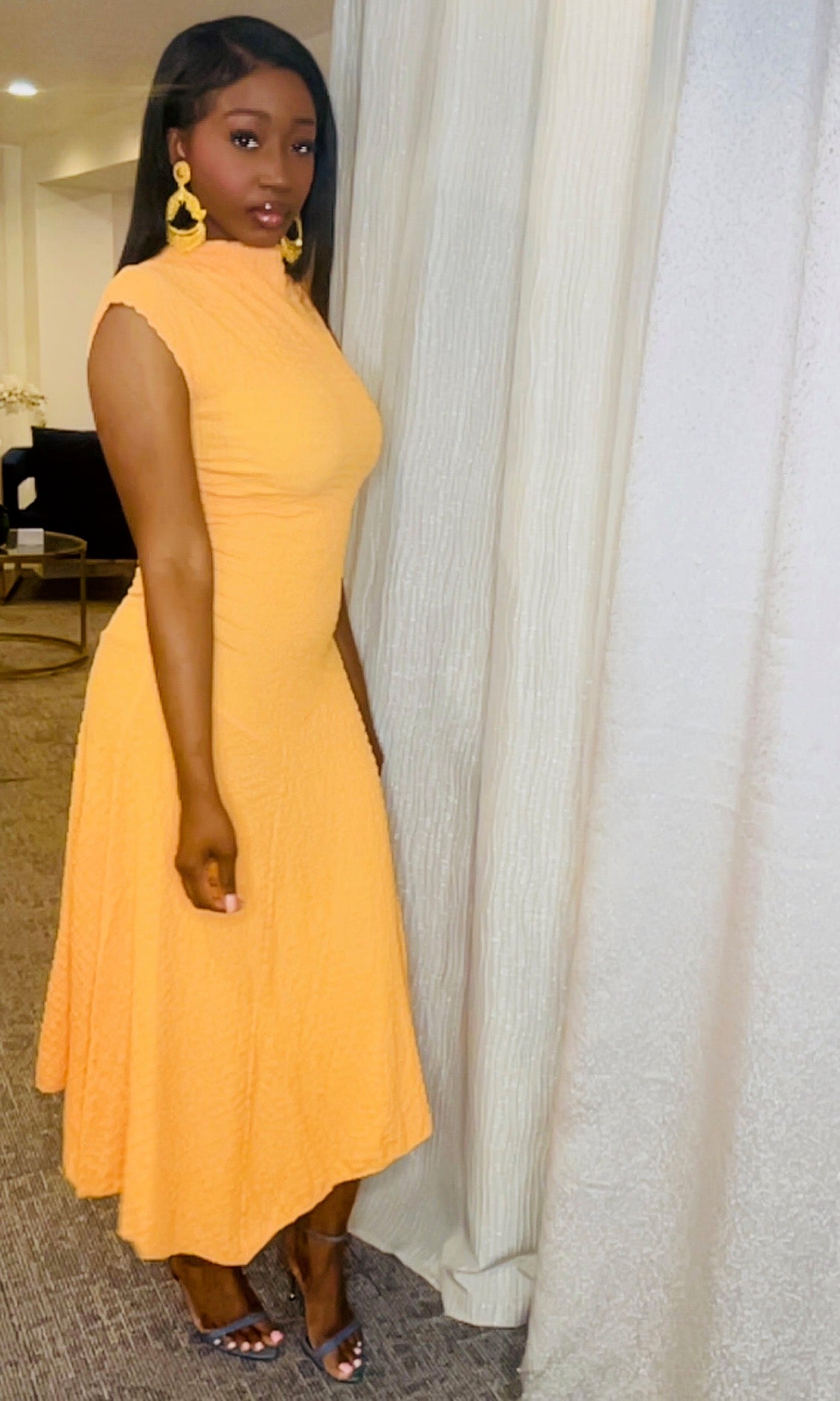 Asymmetric Sun Dress