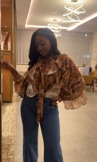 Ruffle Blouse