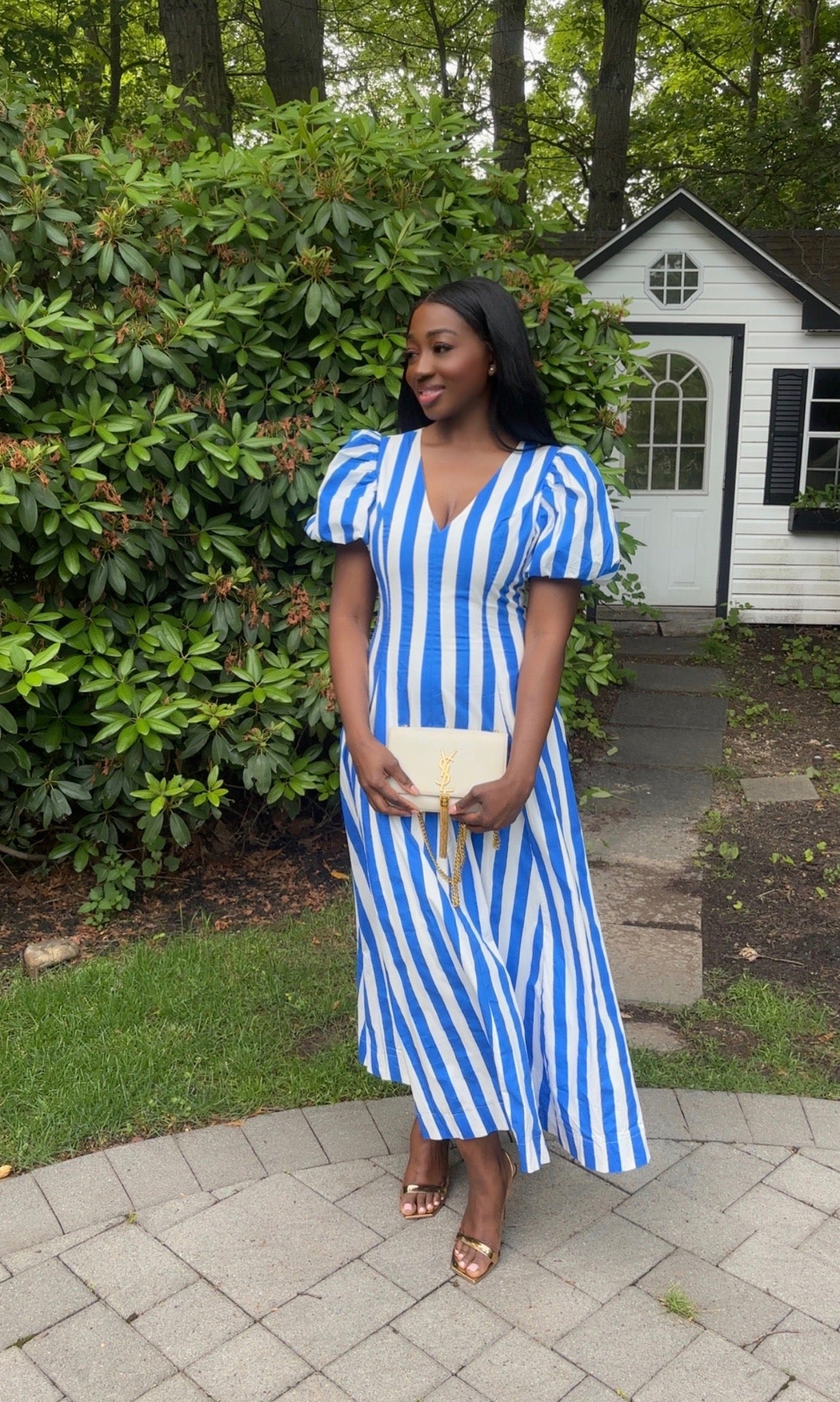 Blue Stripe Dress